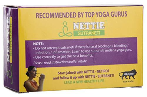NETTIE NETTIE Sutraneti Size 3 rubber catheter for Sutra neti kriya Pack of 10
