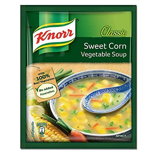 Knorr Knorr Classic Tomato Soup, 3 X 53 g with Classic Sweet Corn Soup, 44 g