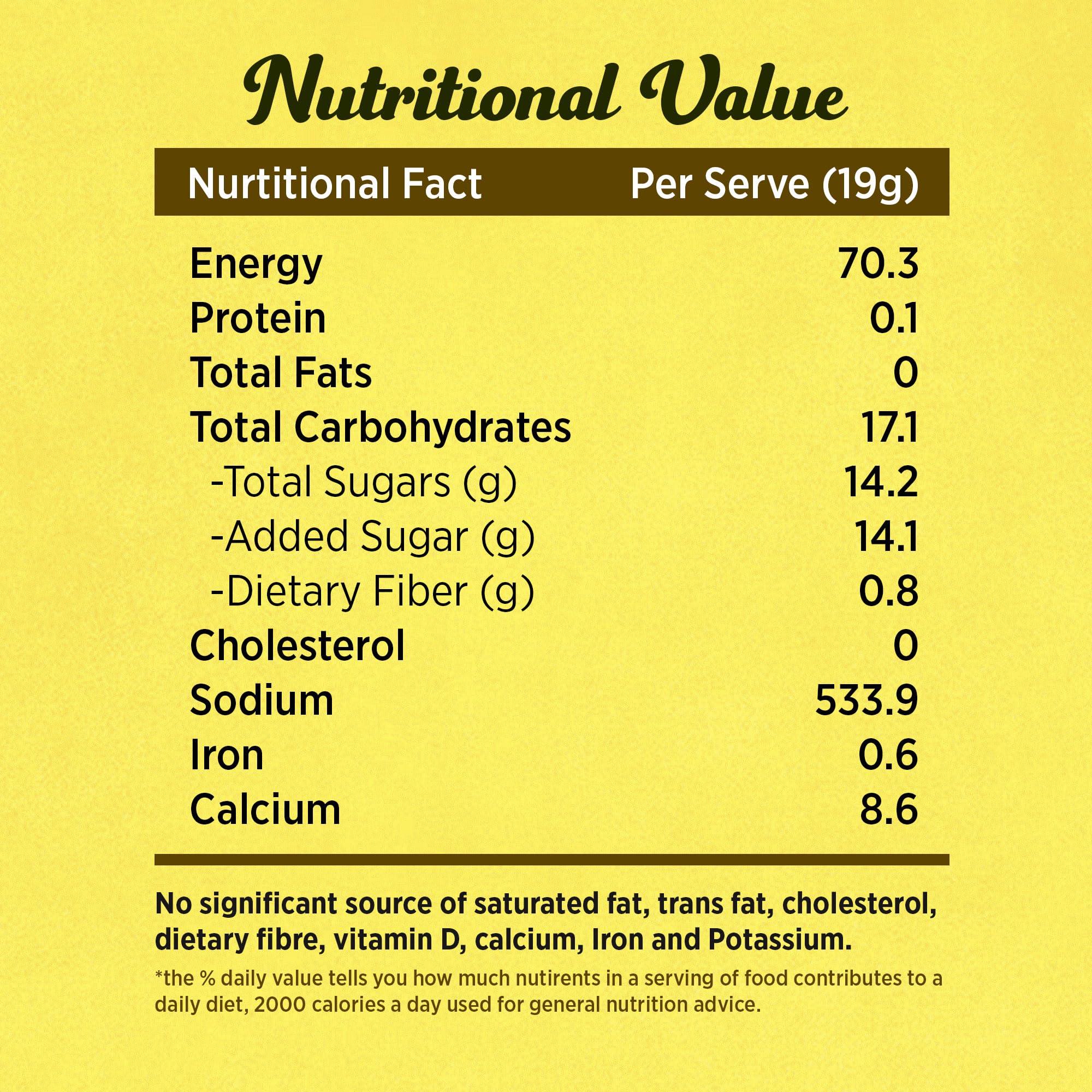 Orika Orika Masala Lemonade Premix | 380g (20 Sachets) | Infused With Premium Herbs | Handcrafted Instant Drink Premix | Refreshing Summer Drink