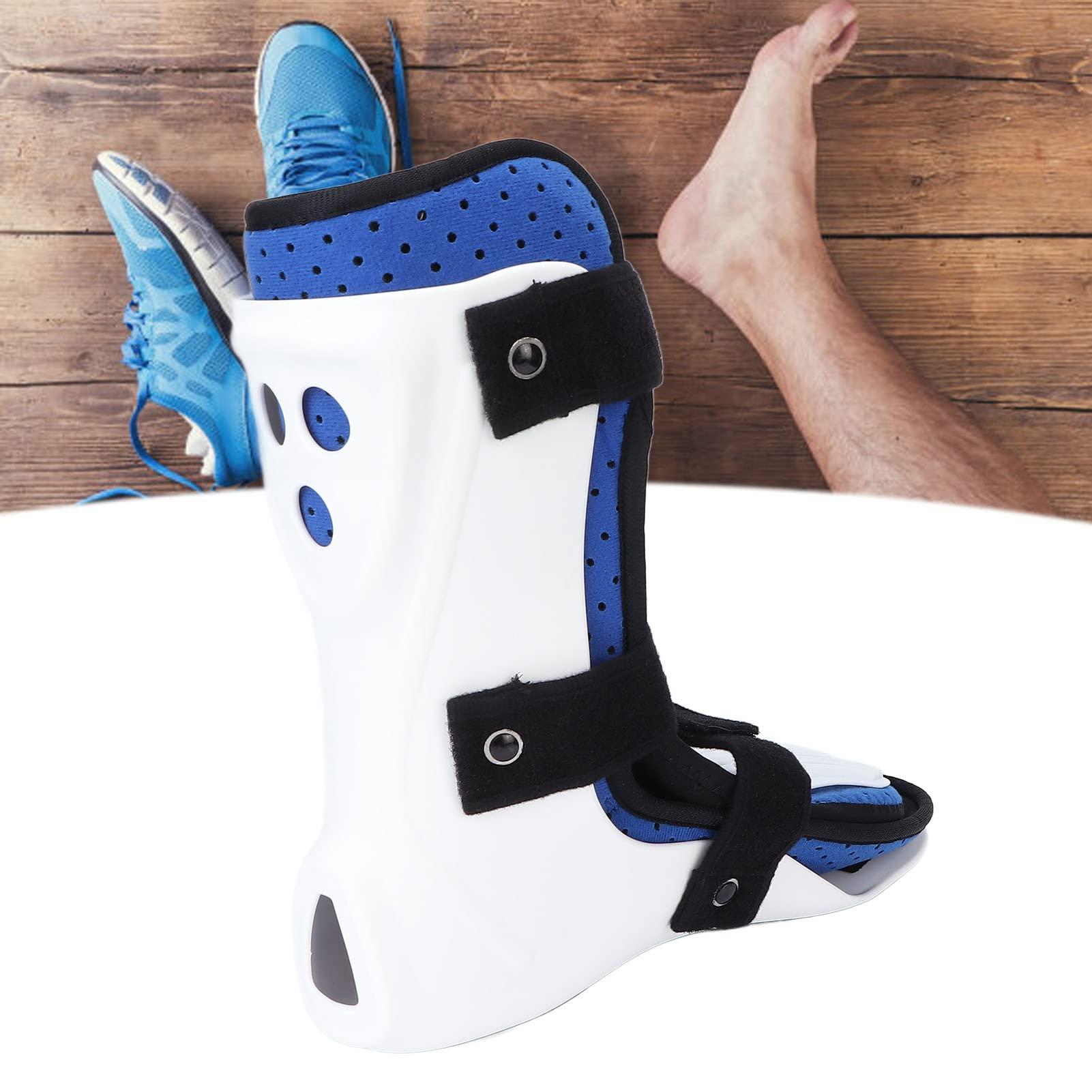 Fabater Orthopedic Walker Boot, Breathable Detachable Design Reinforced Fracture Boot for Foot Injuries(Right Foot, L)