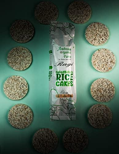 Ambrosia Organic Farm Ambrosia Organic Farm Healthy Quinoa Rice Cake 27 Calories, No Fat, No Cholesterol, No Sugar, Gluten Free, Lightly Salted (150g Each) (Pack of 4)