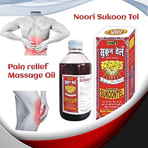 Noori Sukoon Tel Noori Sukoon Tel Pain Relief Massage Oil 100 ML pack of 3