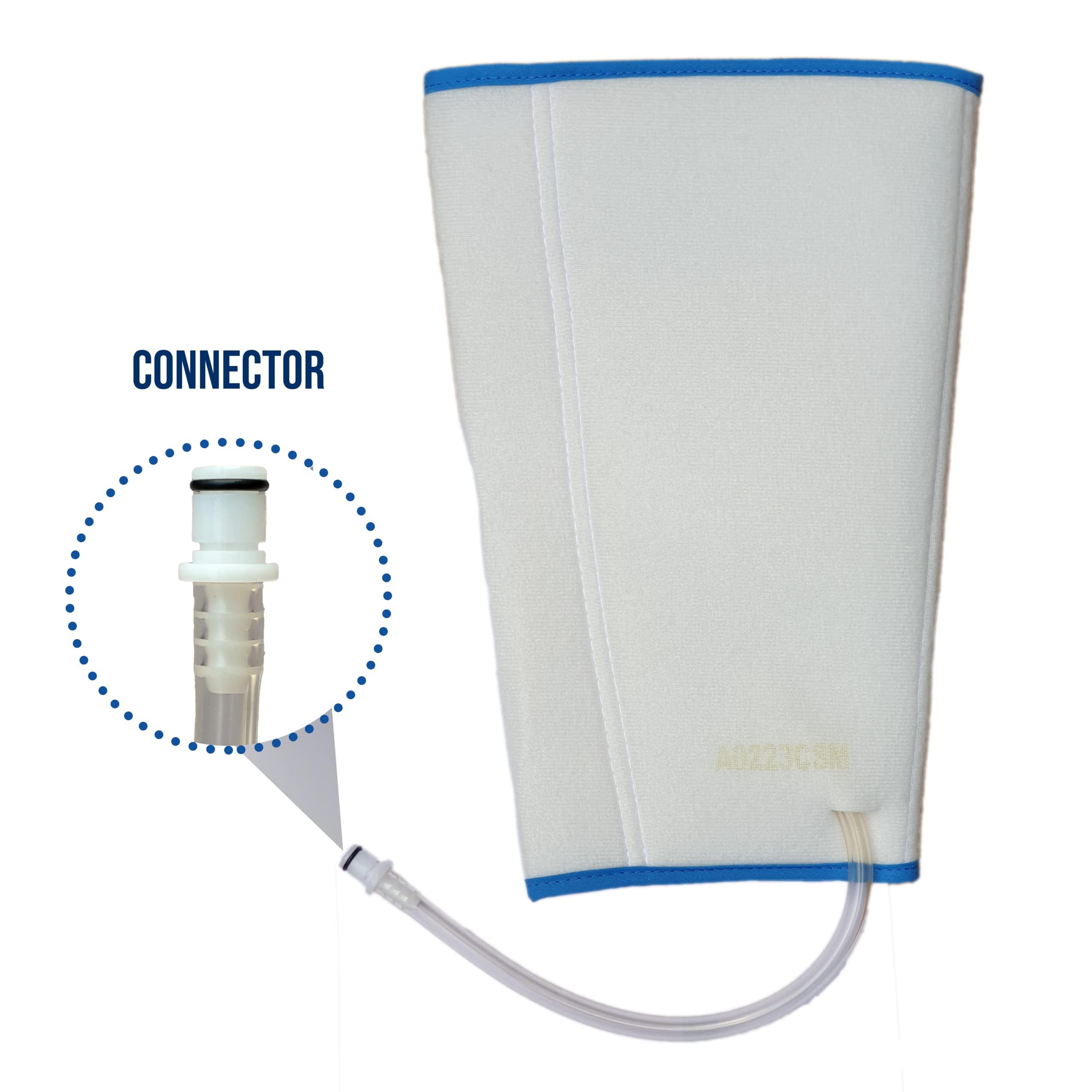 Olex OLEX DVT Pump Calf Sleeves Garments Pair (White)