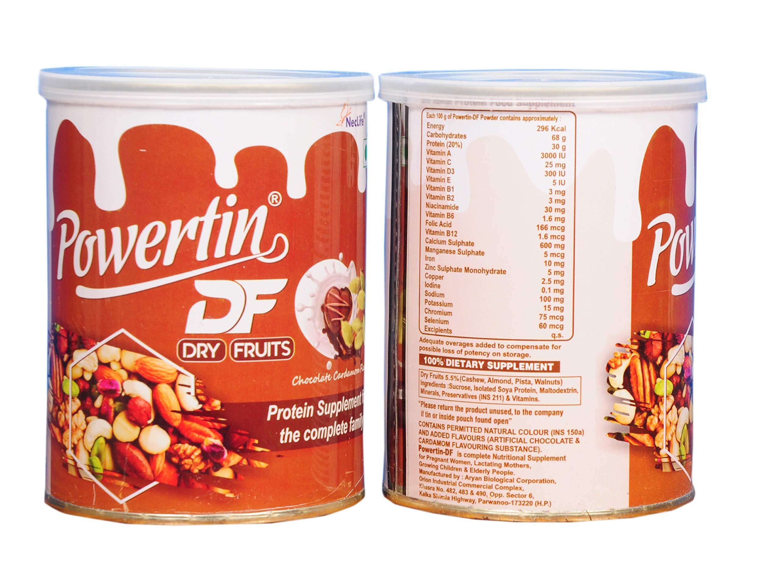Nectar Nectar Powertin DF (Dry Fruits) 200 gm Protein Powder - Pack of 2