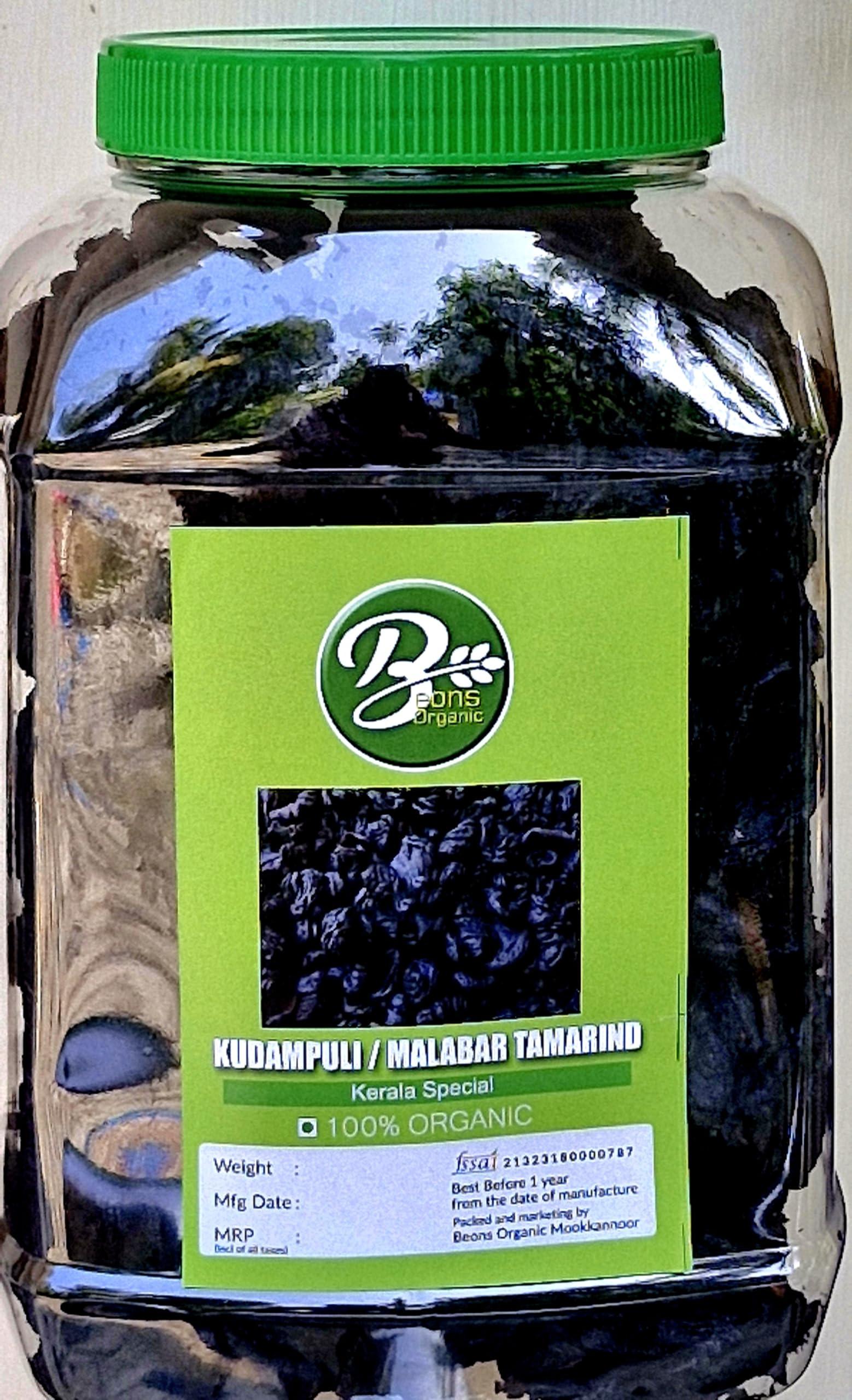 Generic Beons Organic MalabarTamarind/kudampuli/Kokam 500Gm Tamarind