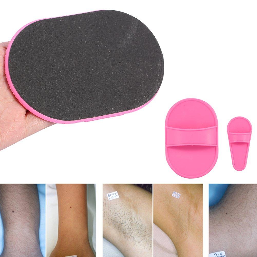 mumisuto Hair Removal Pads, Depilator Paper Portable Body Depilation Smooth Legs Skin Pad Arm Face Upper Lip Hair Removal Remover Set Exfoliator Away