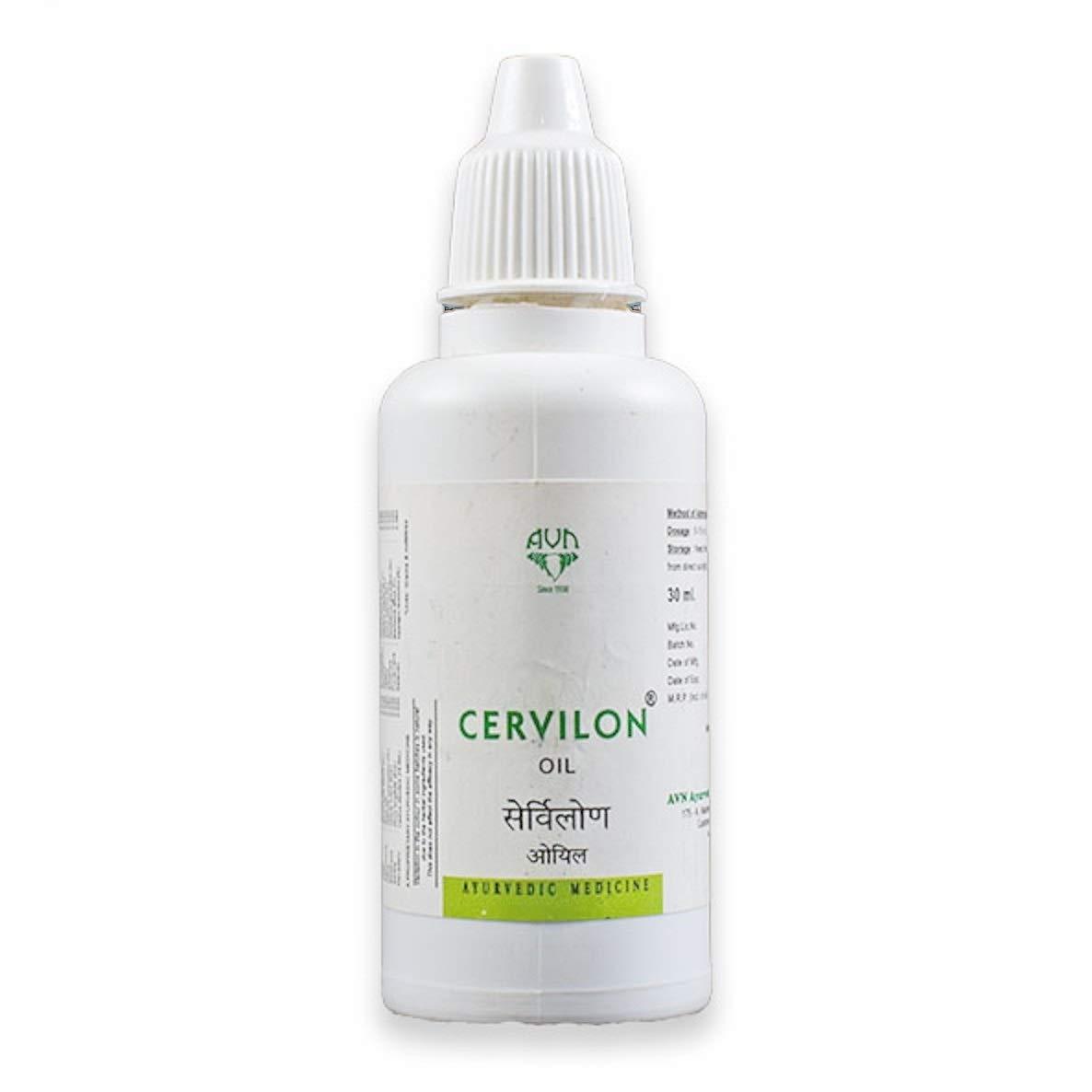AVN AVN Cervilon Oil - A Proprietary Ayurvedic Oil for Cervical Spondylosis, Numbness of Hand and Giddiness (30 ml)