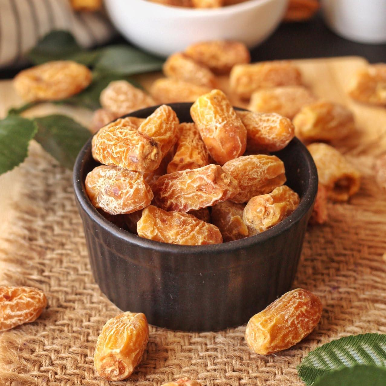 LDF LDF Fresh Yellow Dry Dates Khajur Khajoor, 1kg