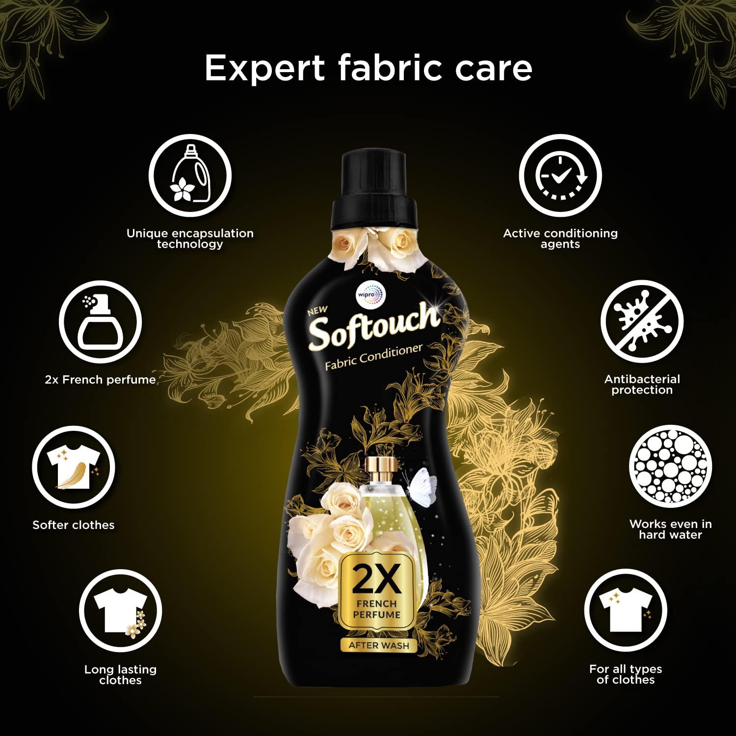 Softouch Softouch Fabric Conditioner 2X French Perfume Buy (800ml + 400ml)