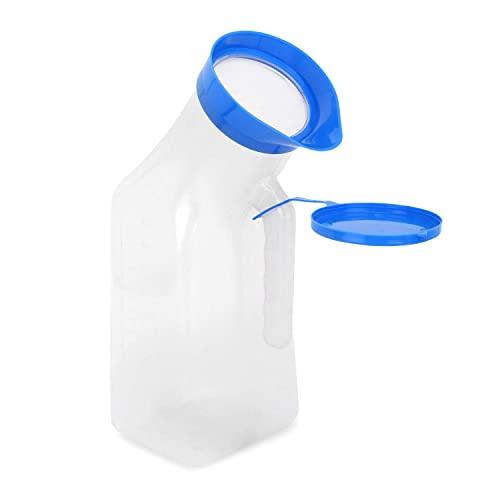 gkb global Male/Female Urinal Pot 1000ml - Polypropylene Autoclavable Male Cum Female Urine Bottle