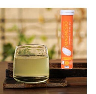 ALMA Alma Magnesium Effervescent Tablets with Vitamin B1, B6, B12 - Spanish Excellence for Optimal Health