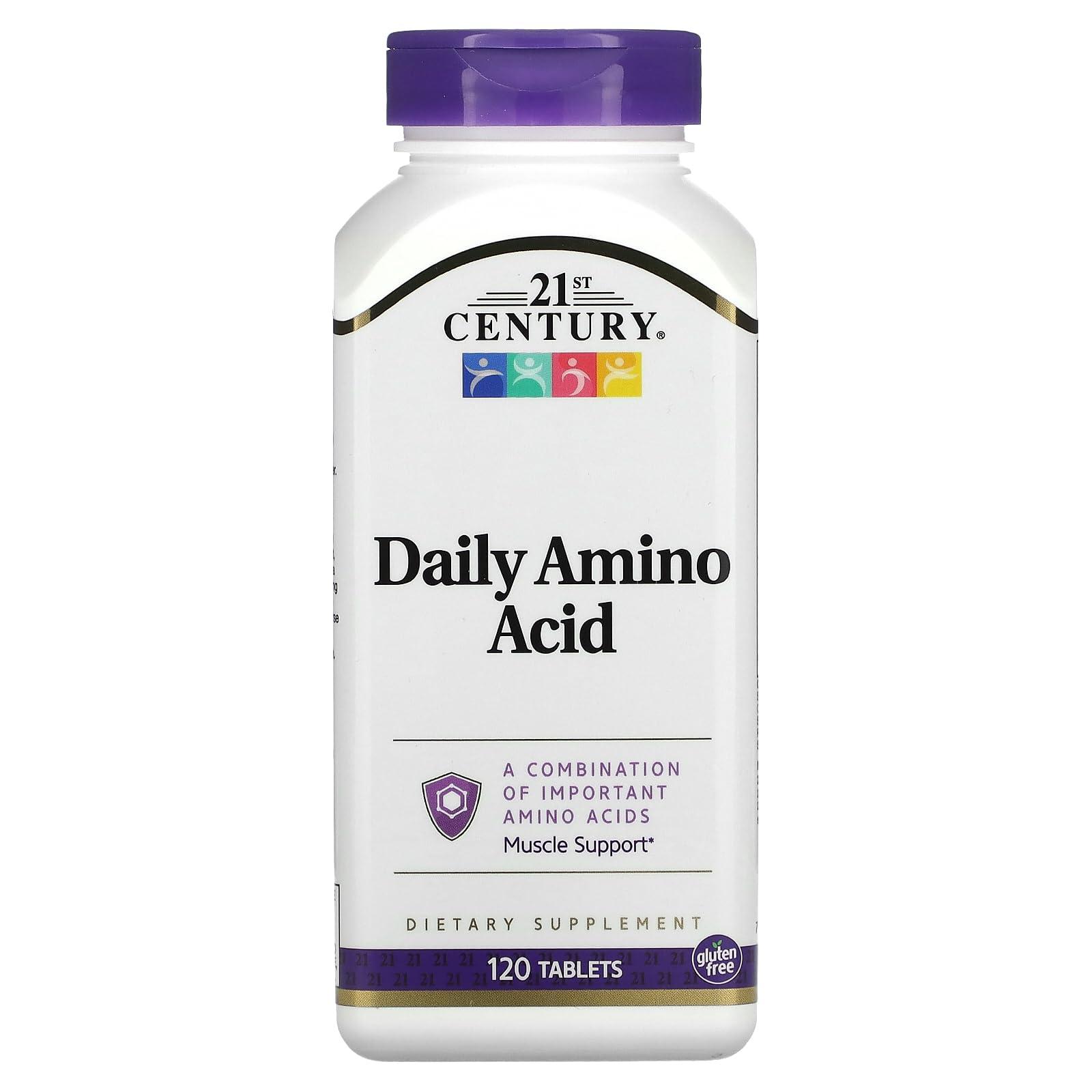 21ST CENTURY 21st Century Daily Amino Acid Tablets, 120 Count
