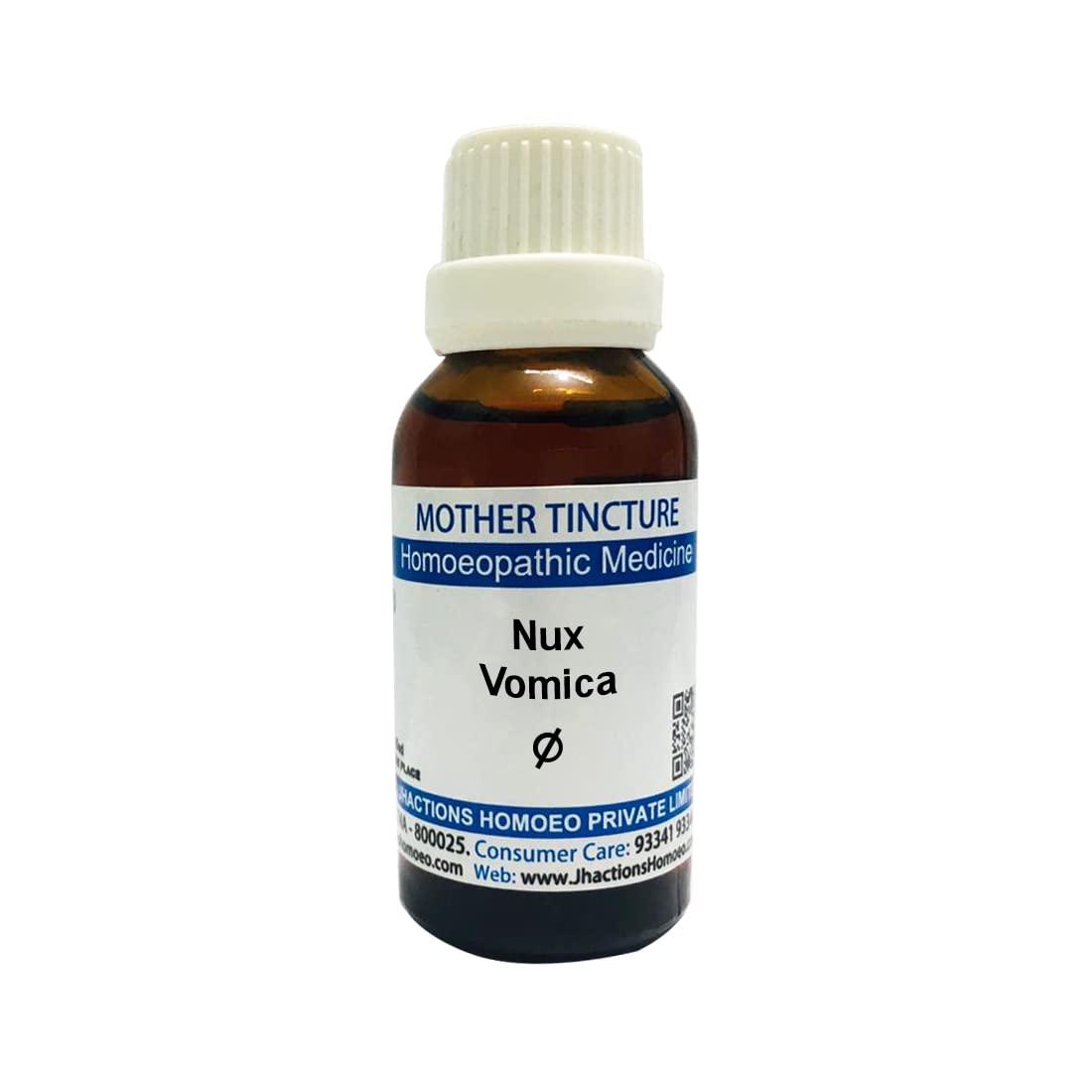 Organic Homoeo NUX VOMICA Q - 30 ML