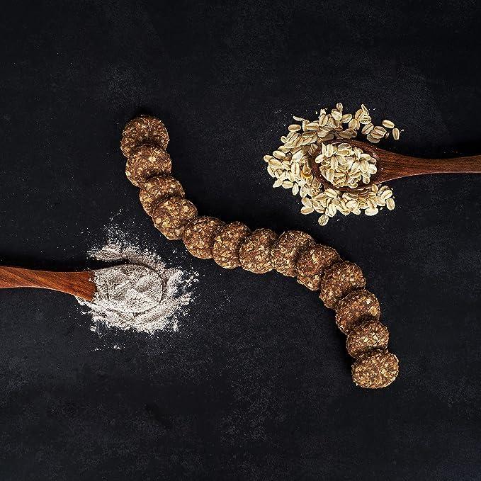 EVUM Evum Handmade Premium Ragi & Oat Cookies (1KG) | Healthy & Tasty Guilt free Snacks | Freshly Baked Delicious & Crunchy Oats Cookies/Biscuits | No Maida | No Butter | No Refined Sugar