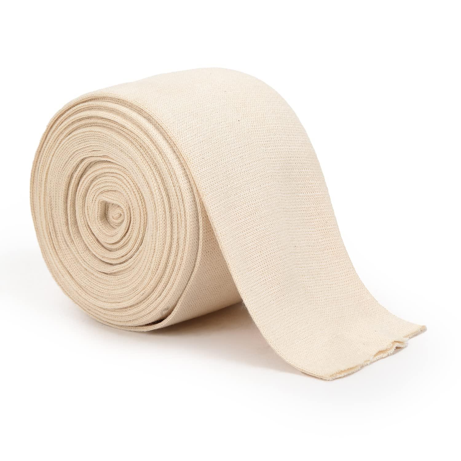 SpiffySky SpiffySky Cotton Stockinette Roll, Tubular Arm Stocking, Tubular Compression Bandage for Protection Under Casts (6 Inch x 4 Mtr)