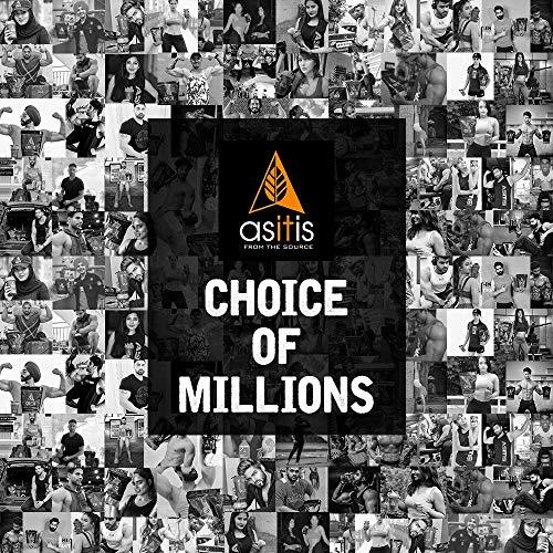 Asitis Nutrition AS-IT-IS Nutrition Whey Protein Concentrate 80% Unflavoured, Labdoor Certified (Whey Protein 1kg + BCAA 250gms)