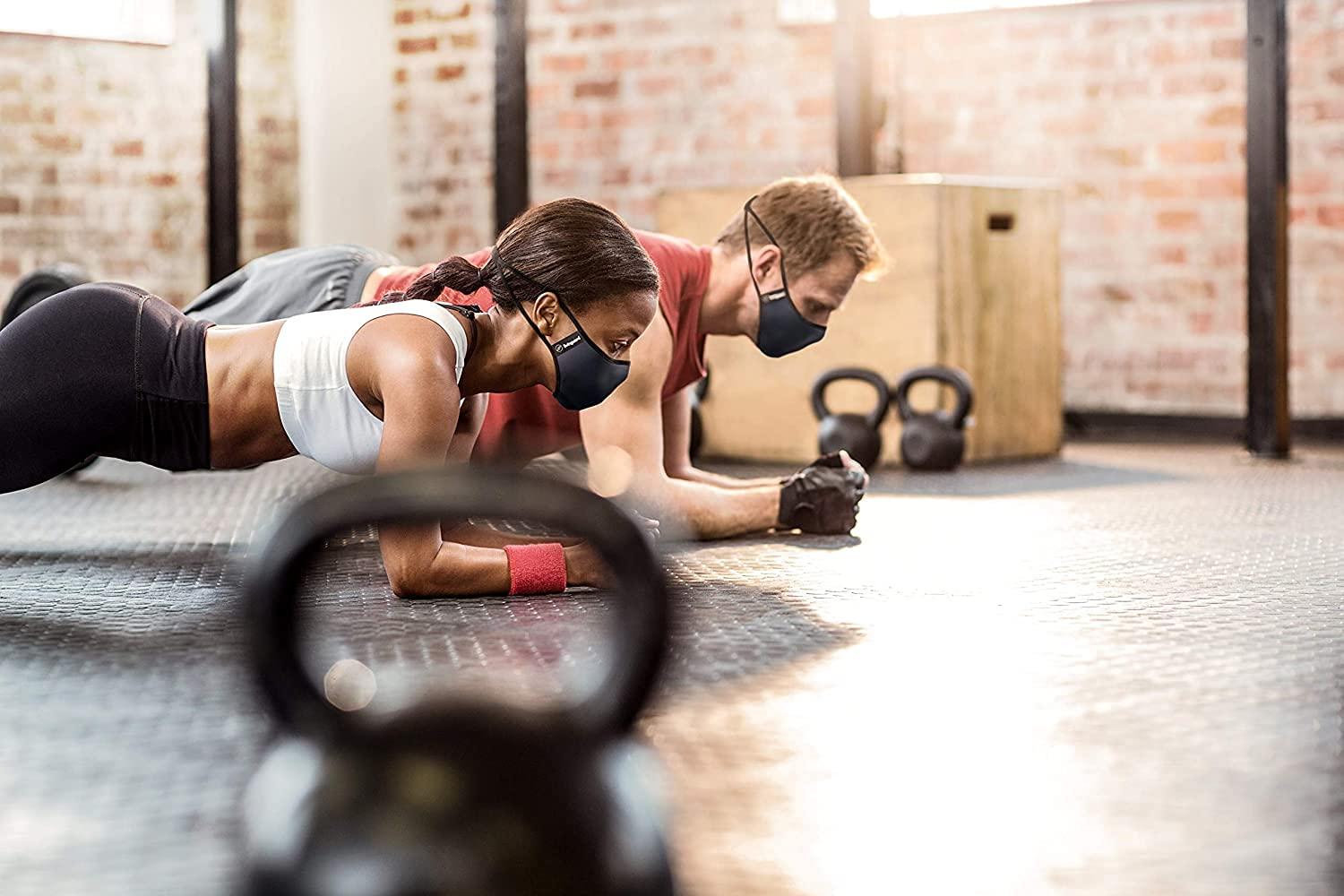 Livinguard Livinguard Fitness Single Layer Washable & Resuable Microfiber Cloth Face Mask With Anti Microbial Properties (Unbeatable Breathability & Ultra Comfort ) for Unisex (Pack of 1)