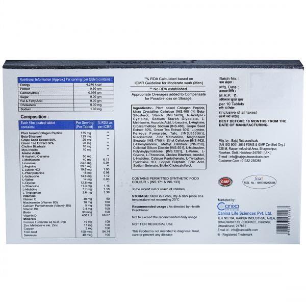 UNIGLOW UNIGLOW Logihair Tablet For Men, 30 Tablet