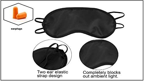 BLE BLE Super Smooth Sleep Mask Eye Cover with earplugs