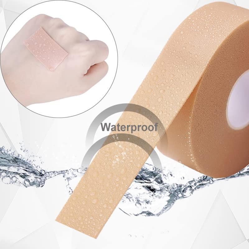 MEENIRA MEENIRA Heel Blister Prevention Bandaids for Feet Shoes Tape Cushions Foot Anti Blister Pads Flexible Athletic Finger Tape Foam Medical Waterproof Bandage Tape 5 Meter