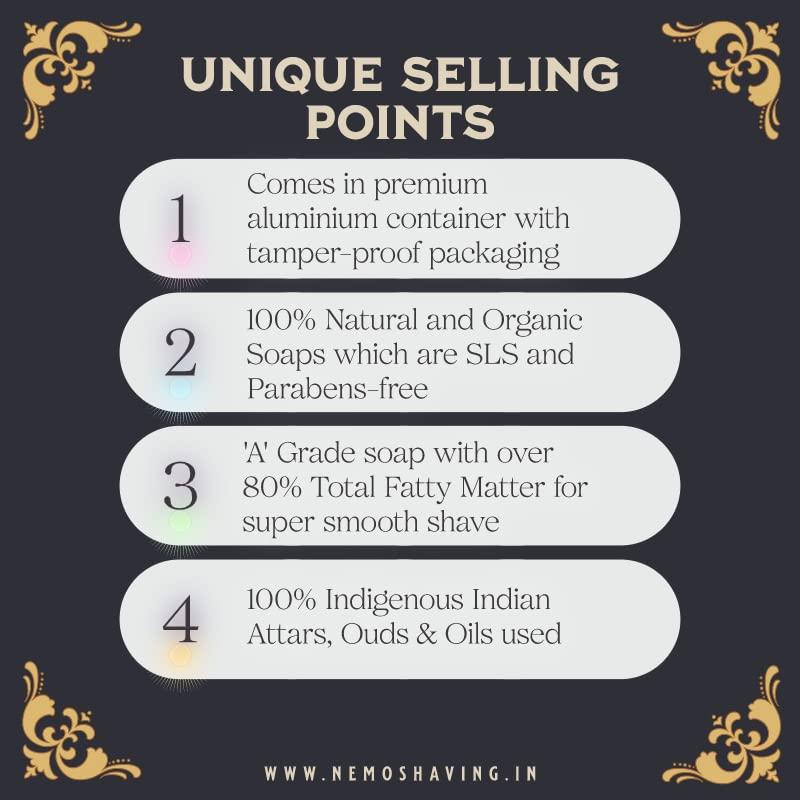 Generic Captain Nemo\'s Diwan e Khus Shaving Soap with Vetiver Extract