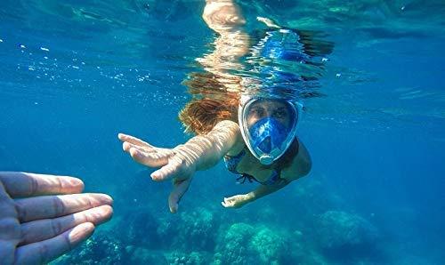 GOLKIPAR GOLKIPAR Revolutionary Full Dry, Anti Fog, 180 Degree Vision Snorkeling Mask