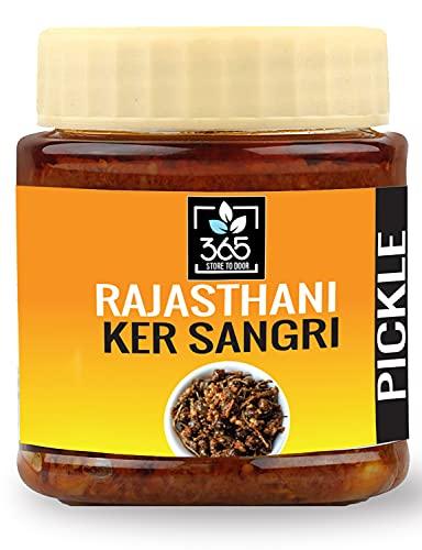365 STORE TO DOOR 365 STORE TO DOOR Rajasthani Ker sangri Pickle 500g | Marwadi Delicacy Pickles | Ker Sangri Ka Achar | Panchkutta | Homemade, No Preservatives, No Oil | 100% Pure & Hygiene | Ready to Eat
