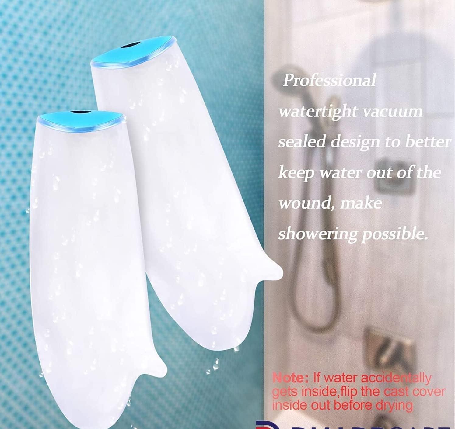 VATTU VATTU Waterproof Arm Cast Cover for Shower and Bath Foot Support (Arm Cast Cover)