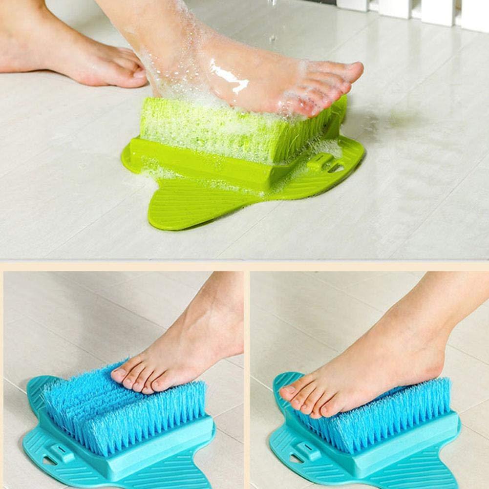 ORICAL SALES ORICAL SALES Foot Scrubber Brush/Exfoliating Feet Cleaner Massager with Hanging Hooks (Multicolour)