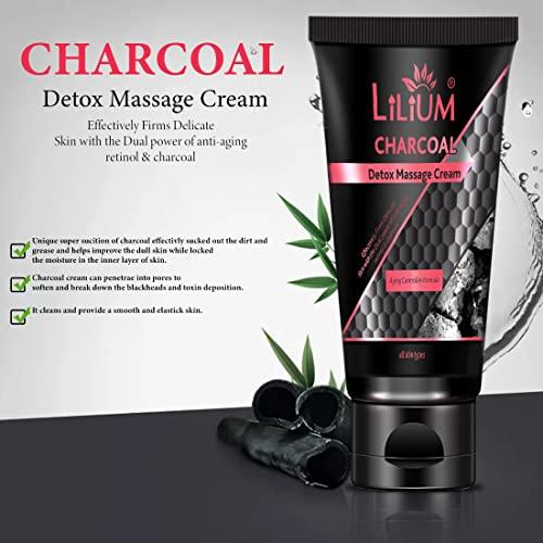 Lilium Lilium Herbal Charcoal Face Massage Cream 100ml