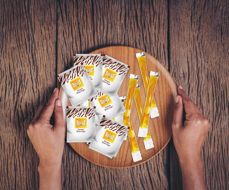 PRO ORGANIC LIFE PRO ORGANIC LIFE Honey sachet-(8gm*400pcs.)/TRUST White sugar Sachets Each Sachets of( 5gm.*400pcs.)