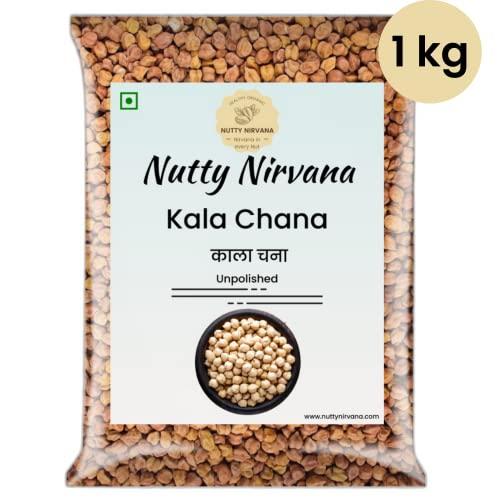 Nutty Nirvana Nutty Nirvana Unpolished Kala Chana, 1kg
