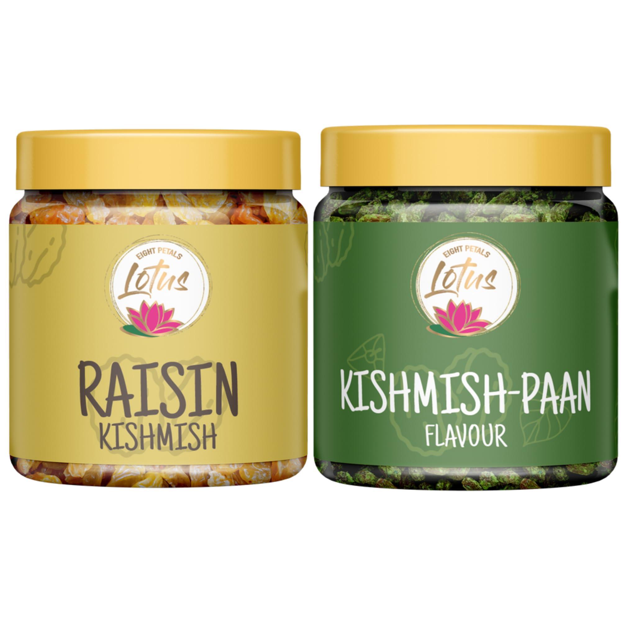 EIGHT PETALLED LOTUS Eight Petal Lotus Raisin & Pan Flavour Raisin (500g)