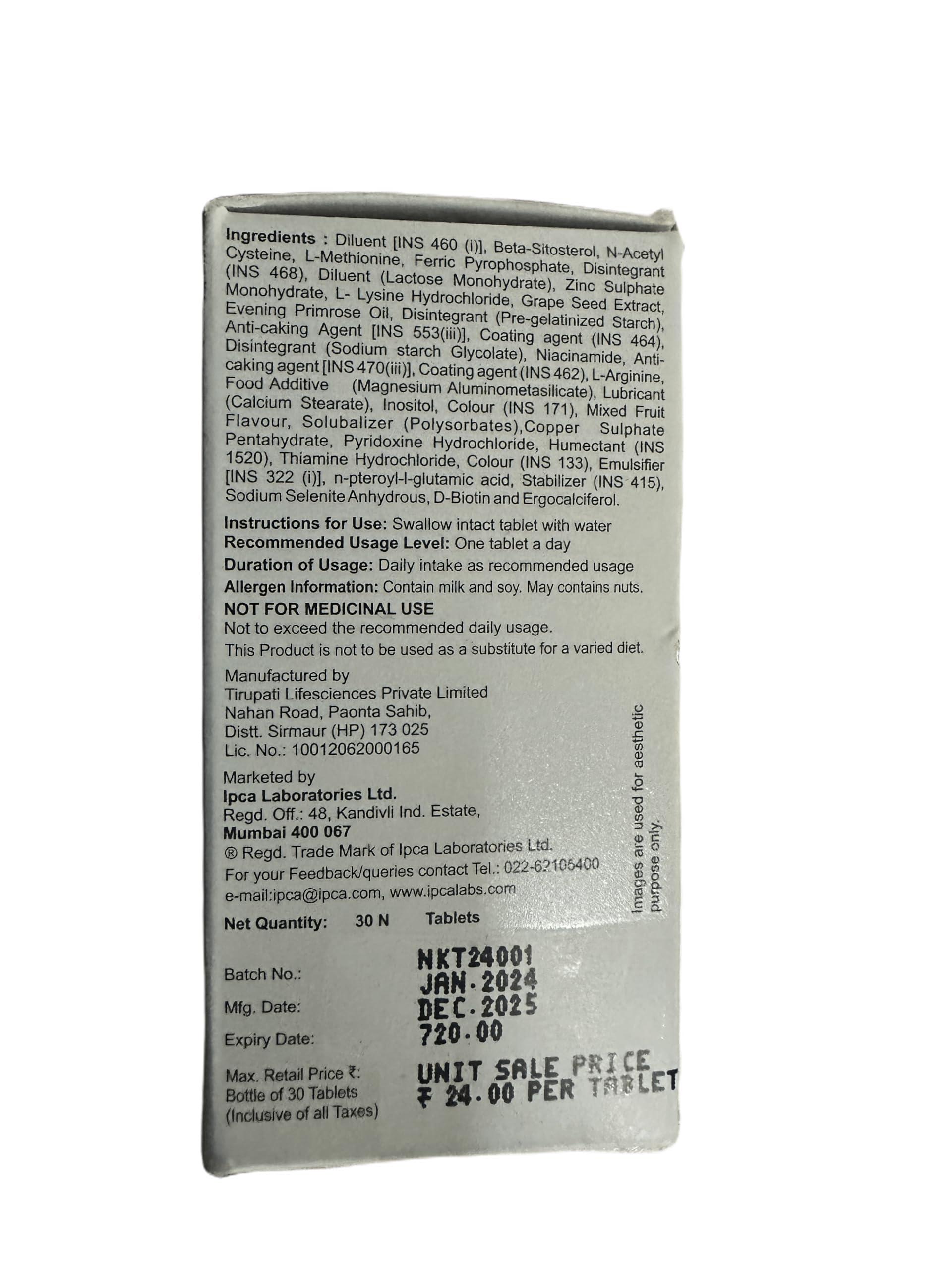 CLASSIC DERMA Keraglo-Men Tablet 30s