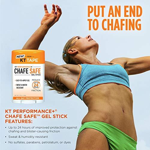 KT TAPE KT Performance+ by KT Tape Anti Chafing Body Wipes, up to 24 Hour Chaffing Protection, Suitable for Whole Body Use, 7 Individual Use Wipes