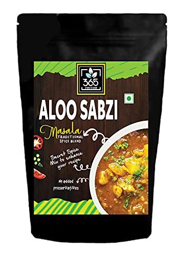 365 STORE TO DOOR 365 STORE TO DOOR Indian Spice – Aloo sabji Masala, 250 gm. | Homemade Powdered | for Healthy Cooking | Ready to use | All Seasonings Spices | Pure & Hygiene | Spice Mix – Pack of 1