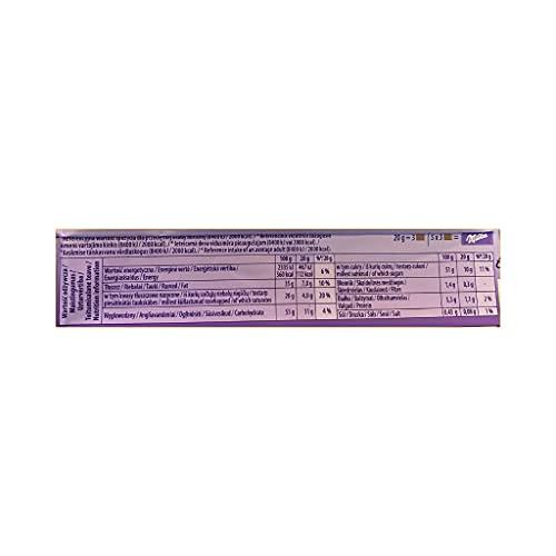 Milka Milka Chips Ahoy Chocolate Bar, 4 X 100 g