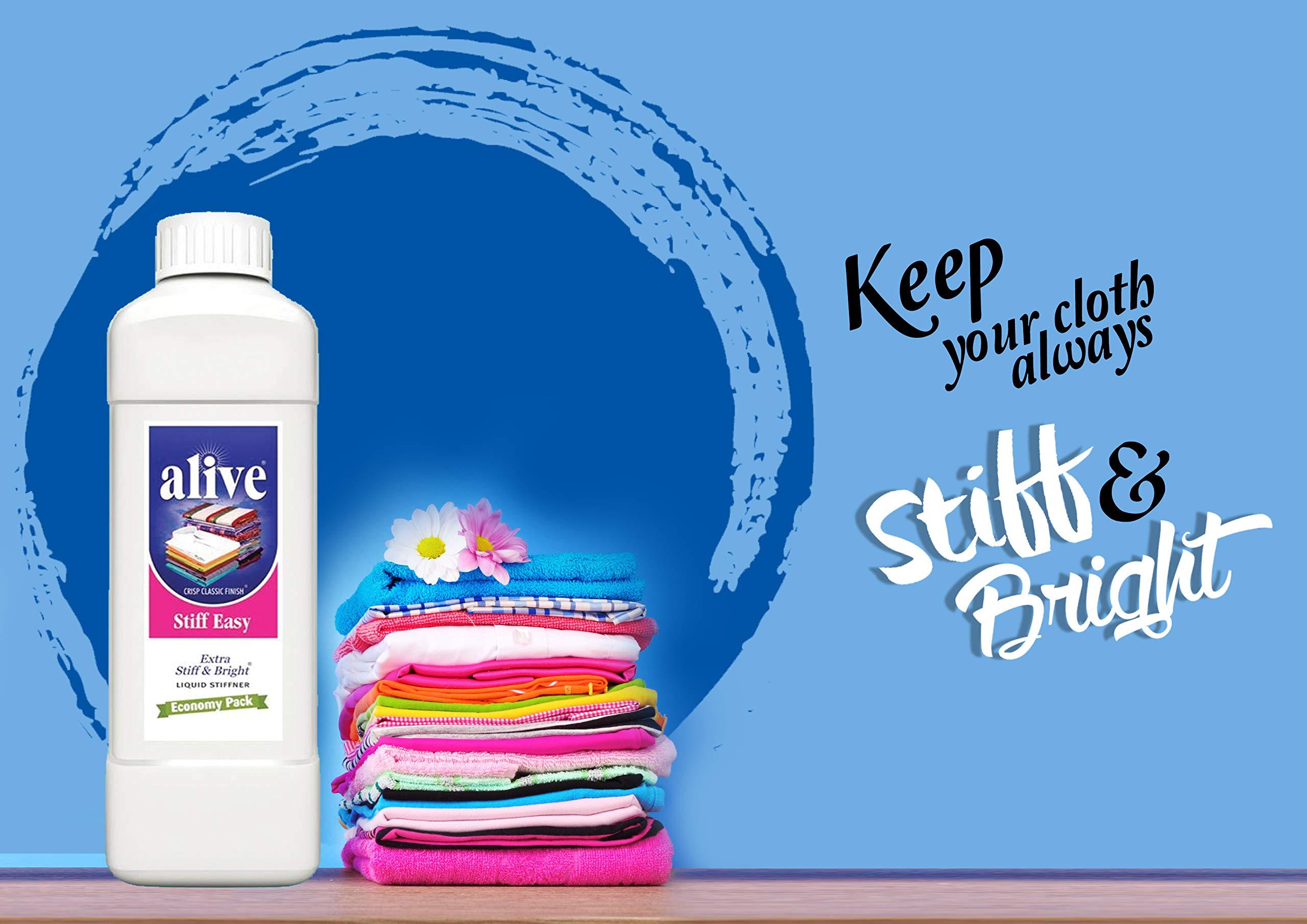 ALIVE alive Stiff Easy Gold Economy Fabric Stiffener (1000 gm*3)