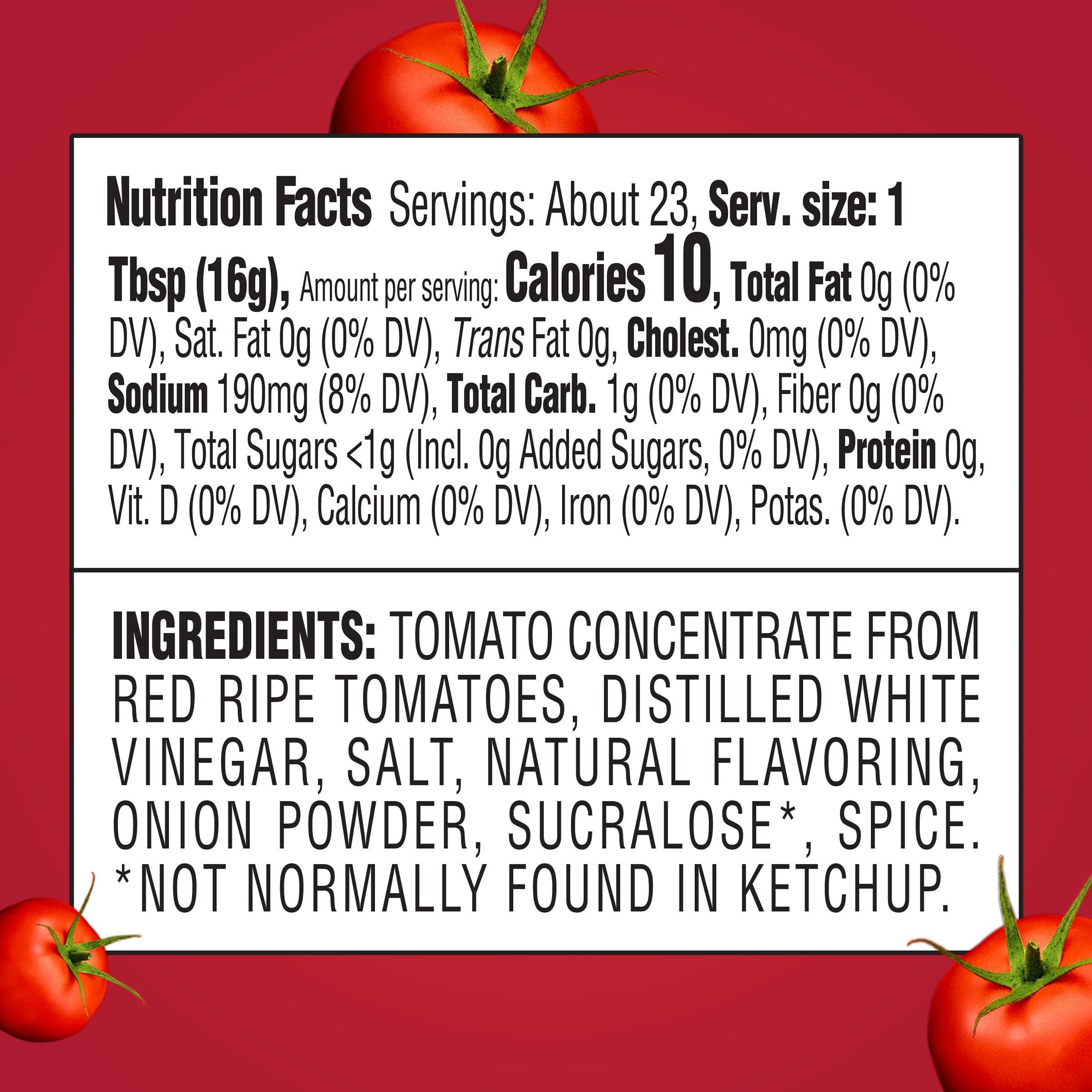 HEINZ HEINZ Tomato Ketchup - No Sugar Added, 369 g