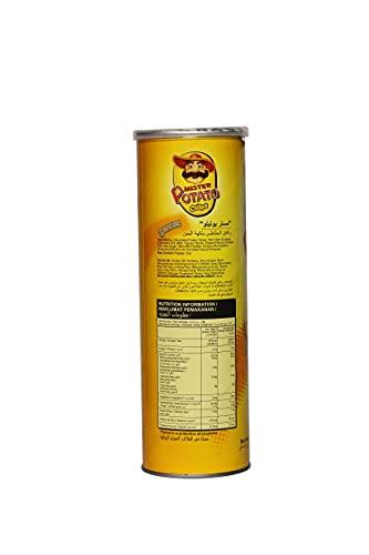 Mister Potato Mister Potato Crisps Potato Chips, Cheese, Original, Sour Cream & Onion, Barbecue - Combo of 4 (160g Each)