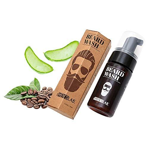 The Men's Lab The Men\'s Lab Beard Wash 100ml and Beard Oil 50ml Combo with Aloe Extracts for Everyday Beard Care and Growth Thoroughly Cleanse Your beard with Extra Nourishment, Smoother Feels Refresh