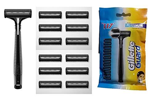 Gillette Guard Gillette Guard One Razor & Cartridge 12 pcs in A pack (Pack of 2) by Rmr JaiHind