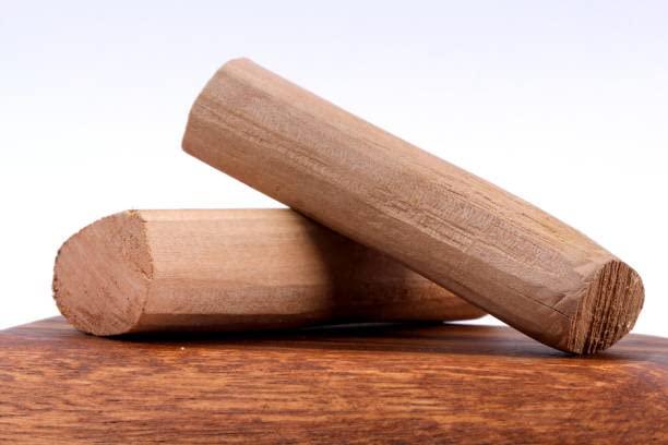 RDK RDK Sandalwood Sticks Scented Processed Natural Chandan Wood Lakdi for Pooja Tilak Havan & Beauty (20-30 Grams) Pack of 2