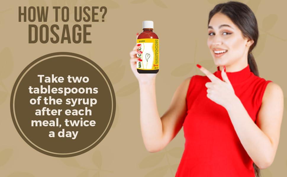 Ujwala Ayurvedashram Ujwala Ayurvedashram Whitocon Syrup Pack Of 3 I Ayurvedic Leucorrhoea Medicine I Women Wellness I Healthy Regular Menstruation & Periods I Harmonal Balance Overcome Pcos