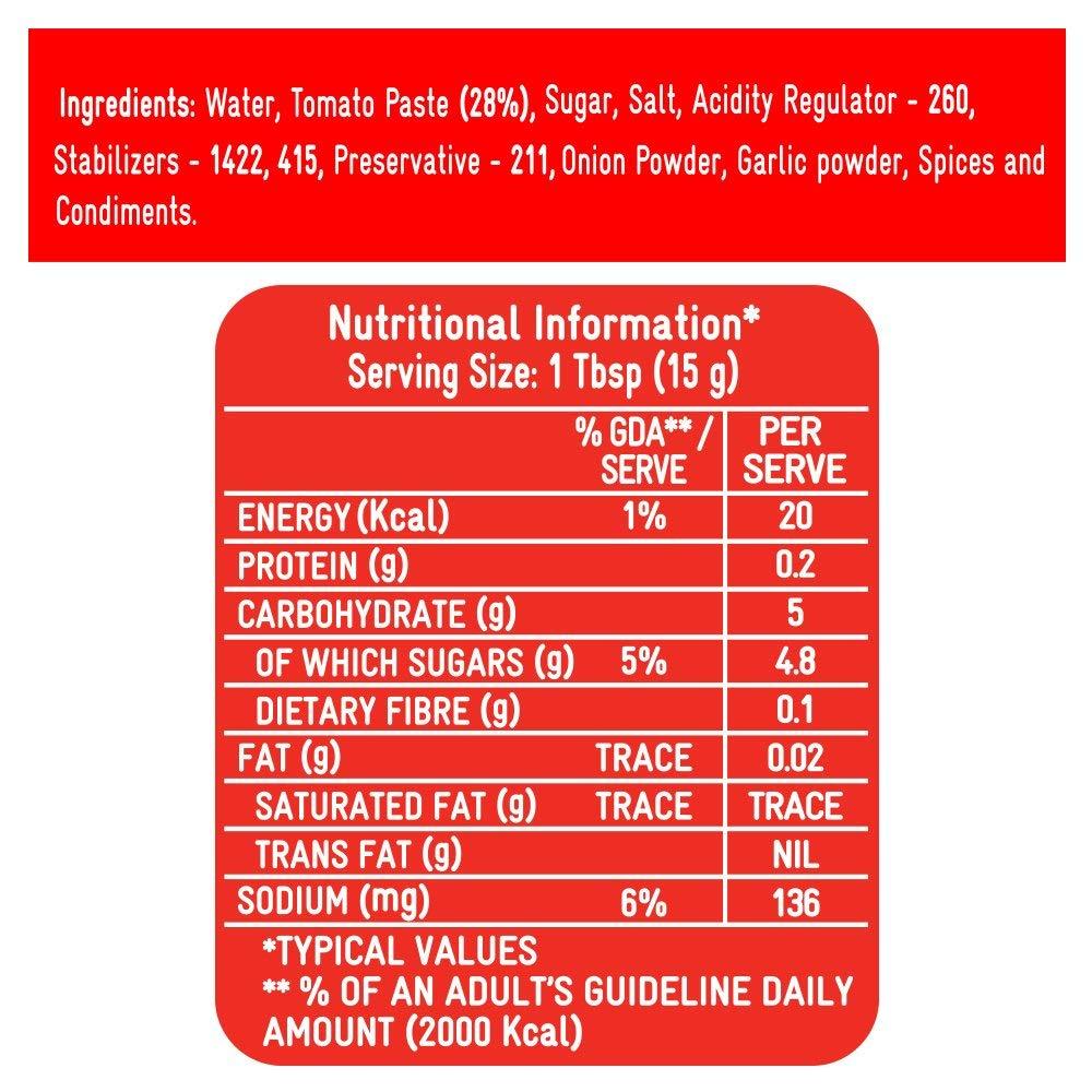 Kissan Kissan Fresh Tomato Ketchup, 425 g