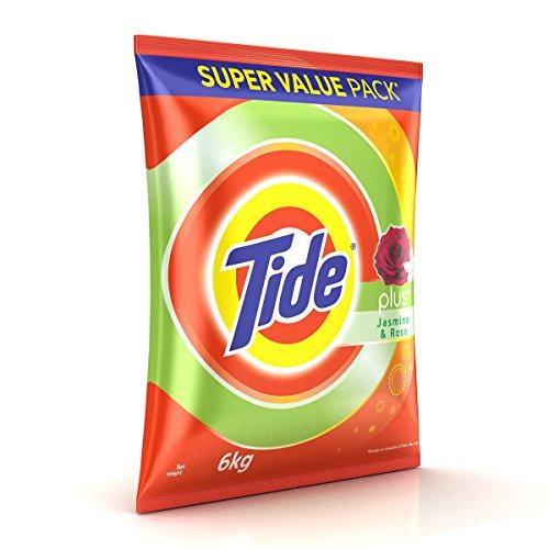 Tide Tide Plus Jasmine & Rose Detergent Washing Powder - 6 kg Pack