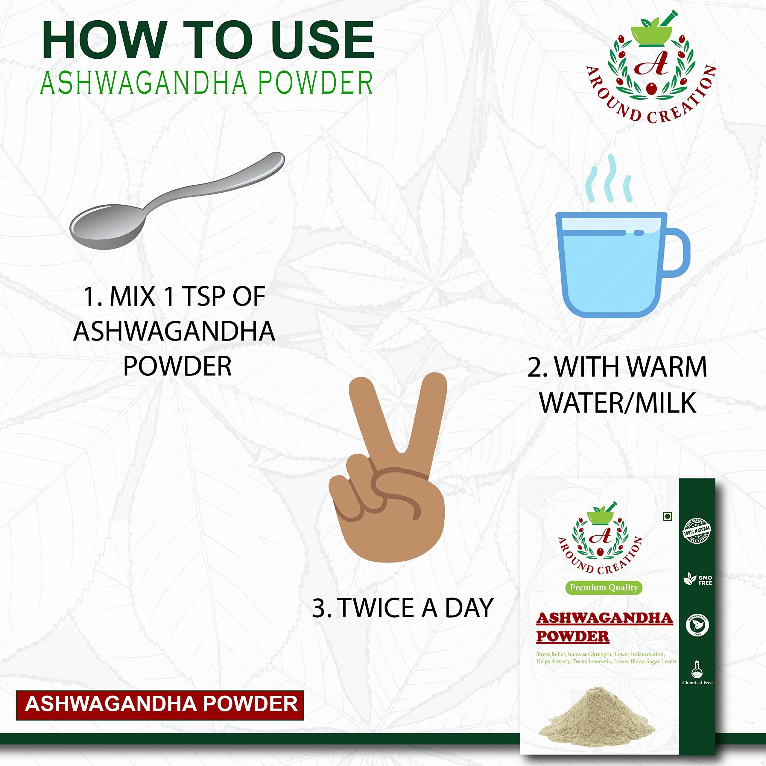Around Around creation Ashwagandha Powder - 250 g