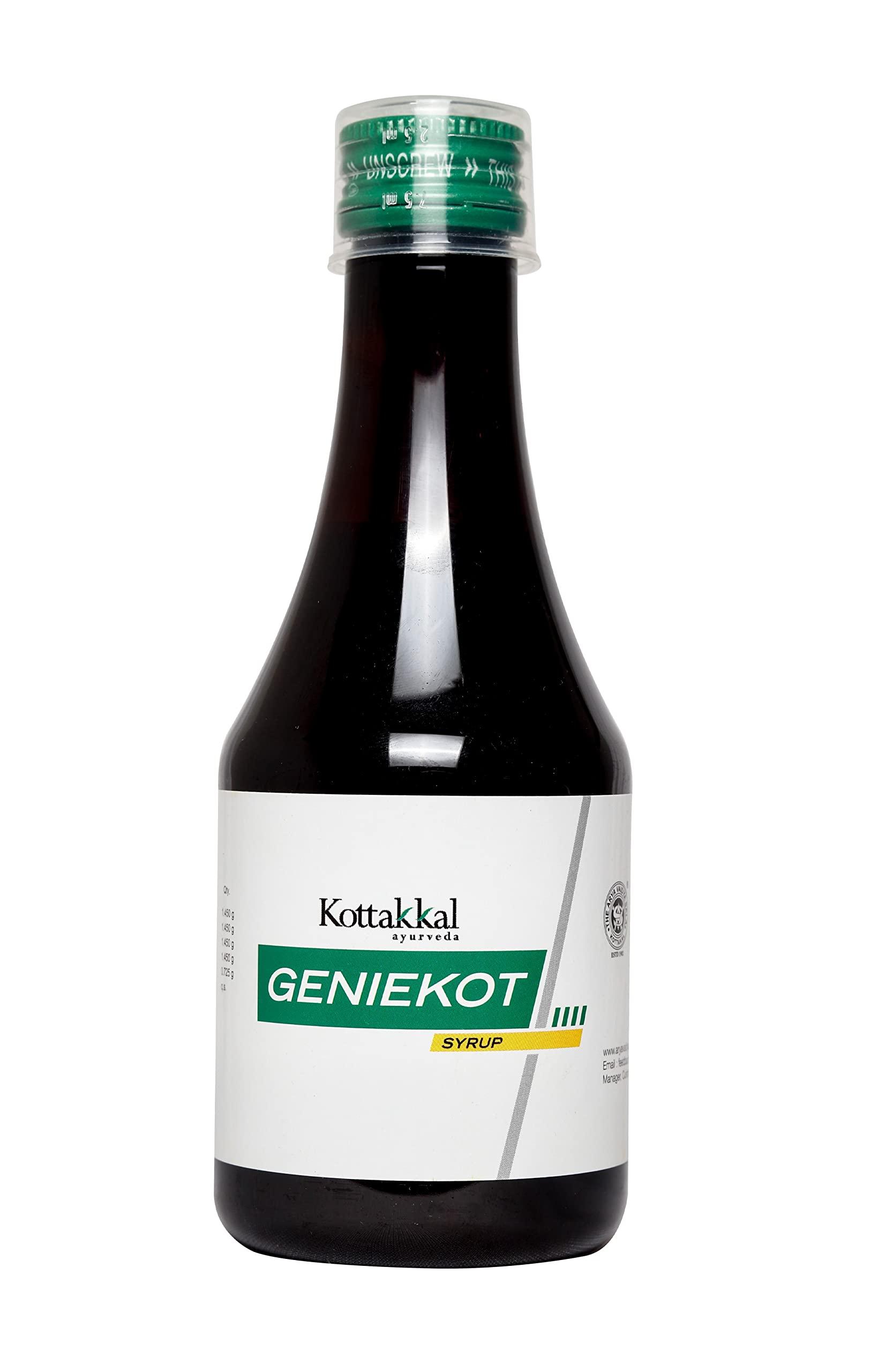 Kottakkal ayurveda Kottakkal ayurveda® Geniekot Syrup - 200 ml, For Health & Wellness Naturally