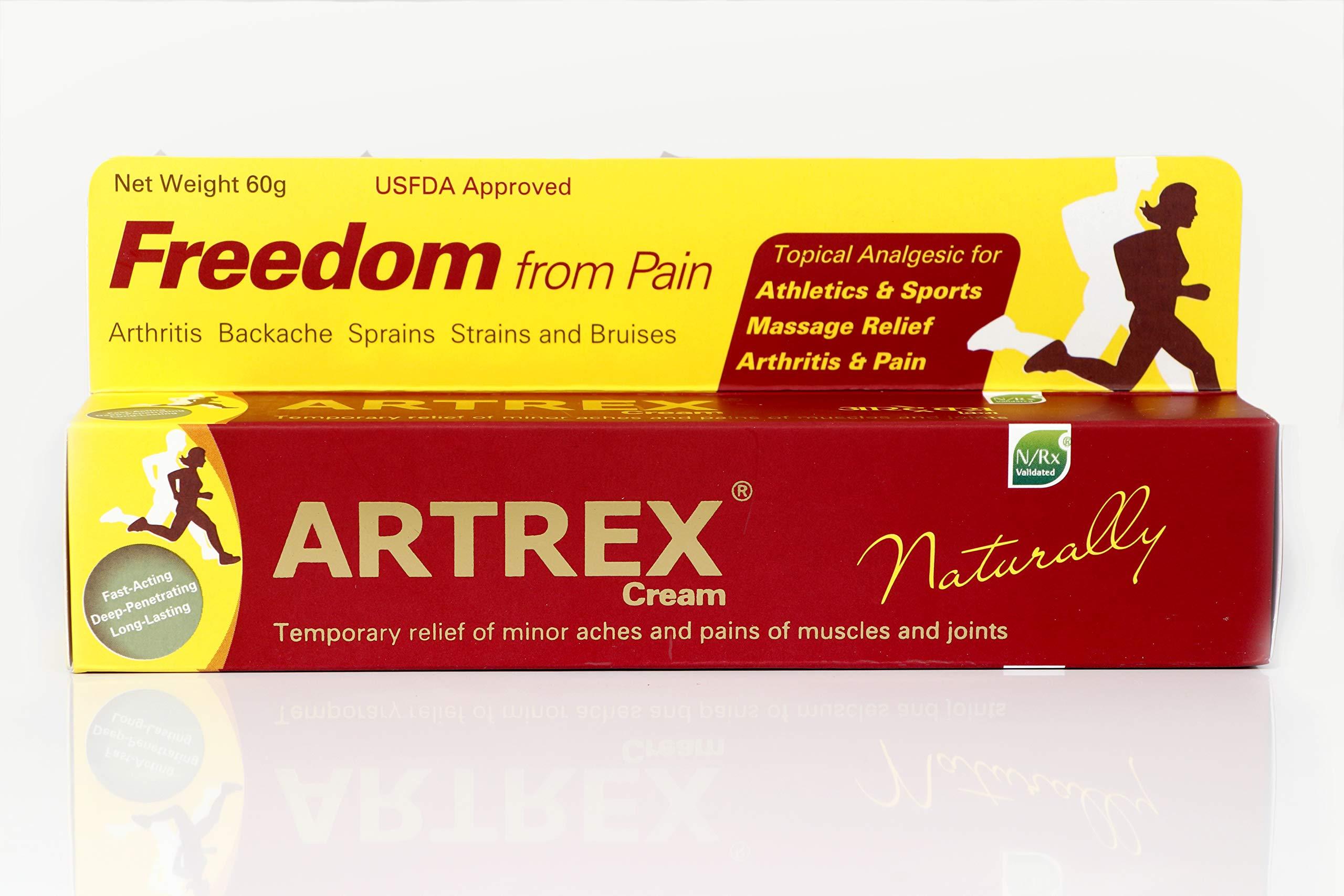 ARTREX ARTREX cream Fast-Acting,Deep-Penetrating,Long-Lasting,Clinically validated in Musculoskeletal pain,soothing, non-greasy topical cream for relief of painful muscles and joints.