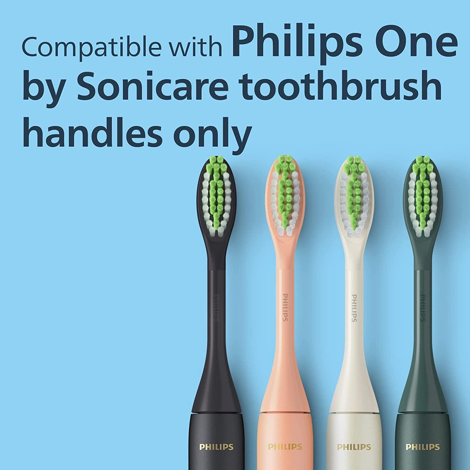 Philips Sonicare Philips One by Sonicare, 2 Brush Heads, Shimmer, BH1022/05